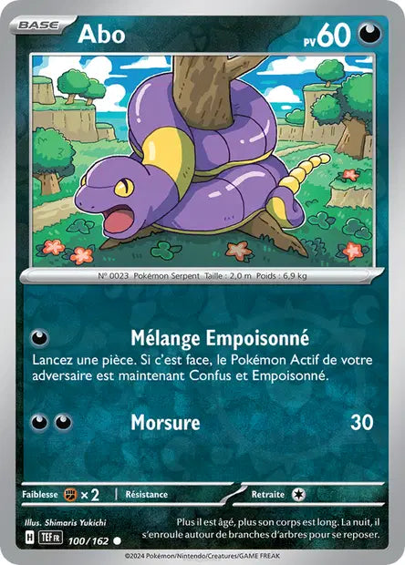 Abo - TEF - 100/162 - Reverse - Forces Temporelles - NM - FR