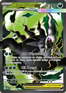 Méga Darkraï ex - PBL - 101/084 - Illustration Rare - Nuit Noire - NM - FRA