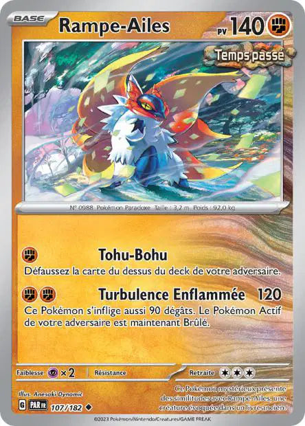 Tiboudet - PAR - 107/182 - Non Reverse - Faille Paradoxe - NM - FR