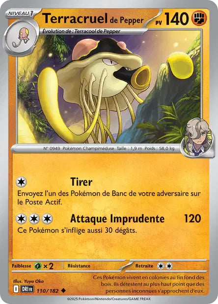 Terracruel de Pepper - DRI - 110/182 - Non Reverse - Rivalités Destinées - NM - FR