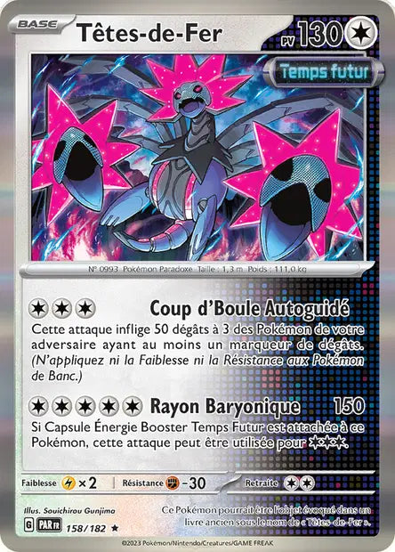 Têtes-de-Fer - PAR - 158/182 - Holo - Faille Paradoxe - NM - FR