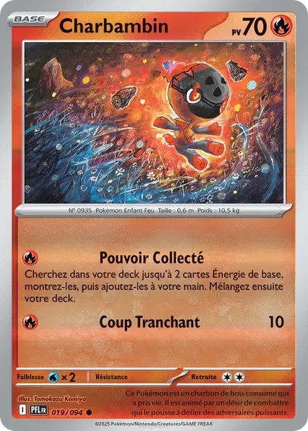 Charbambin - PFL - 019/094 - Reverse - Flammes Fantasmagoriques - NM - FR