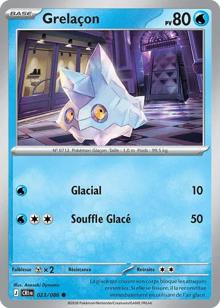 Grelaçon - CRI - 023/086 - Non Reverse - Chaos Ascendant - NM - FR
