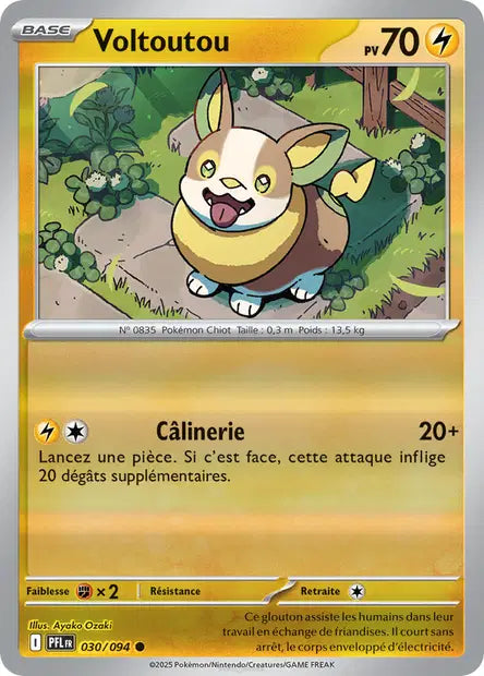 Voltoutou - PFL - 030/094 - Reverse - Flammes Fantasmagoriques - NM - FR