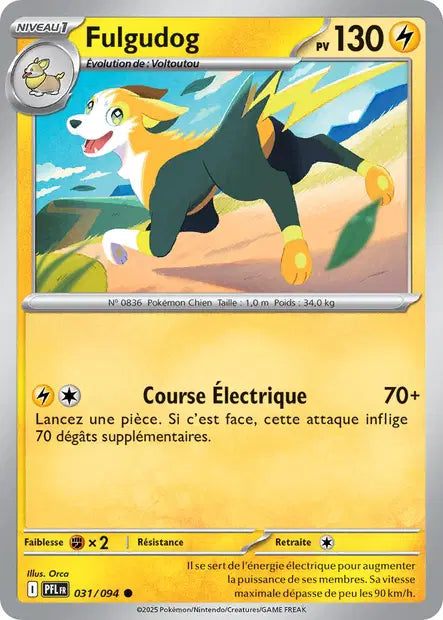 Fulgudog - PFL - 031/094 - Non Reverse - Flammes Fantasmagoriques - NM - FR