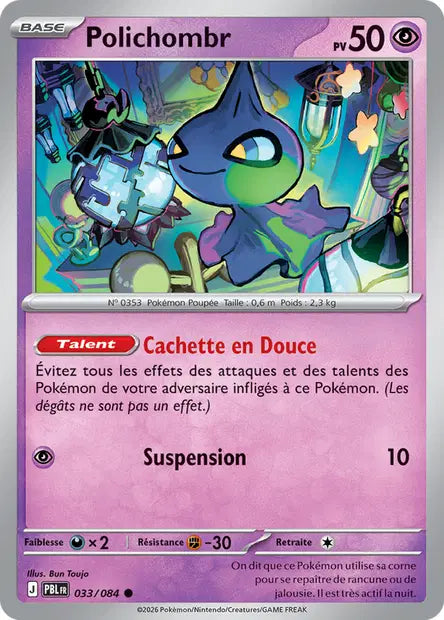 Polichombr - PBL - 033/084 - Non Reverse - Nuit Noire - NM - FR