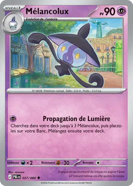 Mélancolux - PBL - 037/084 - Non Reverse - Nuit Noire - NM - FR