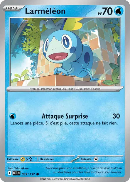 Larméléon - MEG - 039/132 - Reverse - Mega Evolution - NM - FR