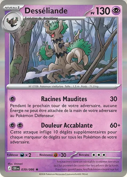 Desséliande - CRI - 039/086 - Holo - Chaos Ascendant - NM - FR