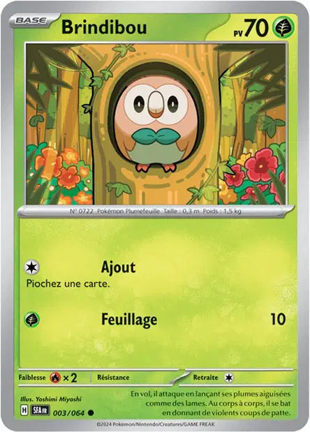Brindibou - SFA - 003/064 - Non Reverse - Fable Nébuleuse - NM - FR