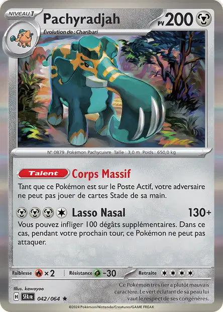 Pachyradjah - SFA - 042/064 - Holo - Fable Nébuleuse - NM - FR