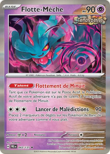 Flotte-Mèche - PRE - 043/131 - Holo - Évolutions Prismatiques - NM - FR