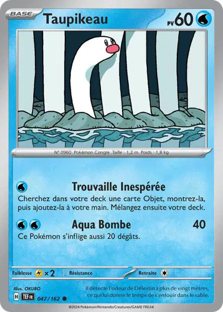 Taupikeau - TEF - 047/162 - Non Reverse - Forces Temporelles - NM - FR