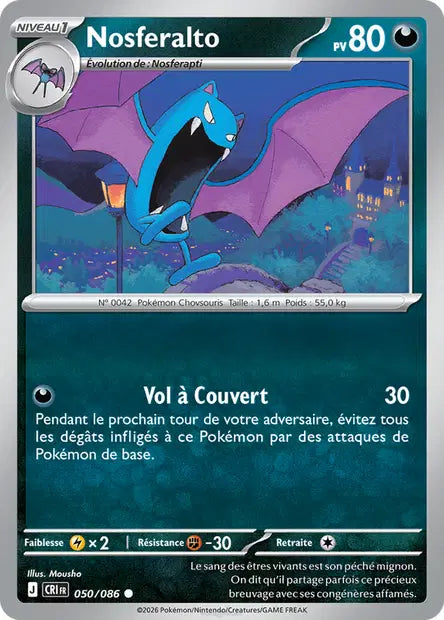 Nosferalto - CRI - 050/086 - Reverse - Chaos Ascendants - NM - FR