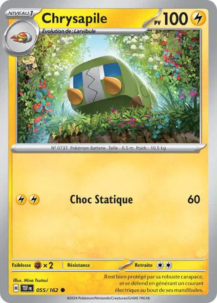 Chrysapile - TEF - 055/162 - Non Reverse - Forces Temporelles - NM - FR