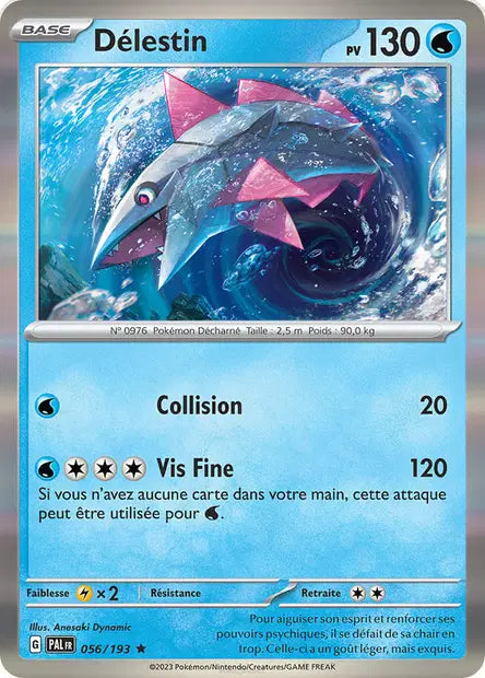 Délestin - PAL - 056/193 - Holo - Évolutions à Paldea - NM - FR