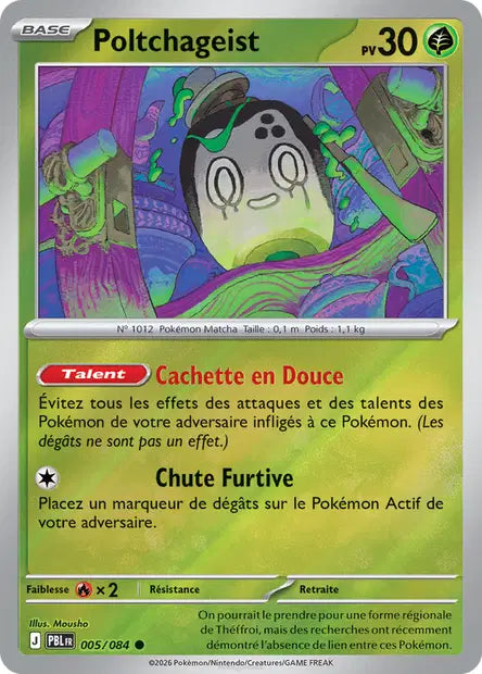 Poltchageist - PBL - 005/084 - Reverse - Nuit Noire - NM - FR
