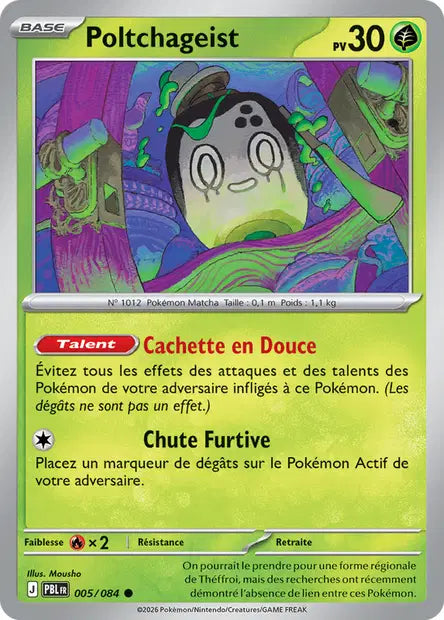 Poltchageist - PBL - 005/084 - Non Reverse - Nuit Noire - NM - FR