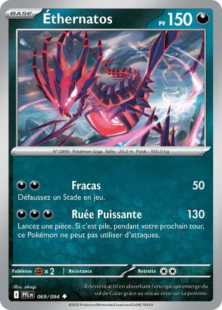 Éthernatos - PFL - 069/094 - Non Reverse - Flammes Fantasmagoriques - NM - FR