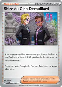 Sbire du Clan Débrouillard - PBL - 081/084 - Non Reverse - Nuit Noire - NM - FR