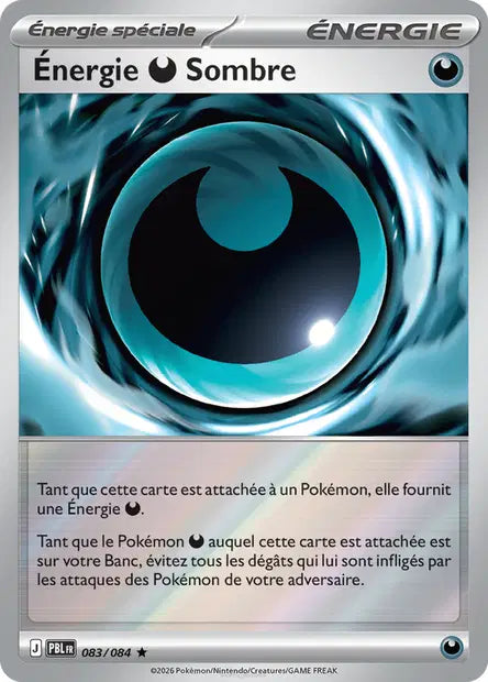 Énergie Sombre - PBL - 083/084 - Reverse - Nuit Noire - NM - FR