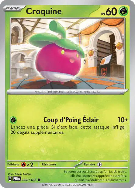 Croquine - PAR - 008/182 - Non Reverse - Faille Paradoxe - NM - FR