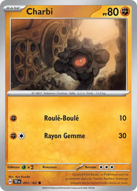 Charbi - TEF - 093/162 - Non Reverse - Forces Temporelles - NM - FR