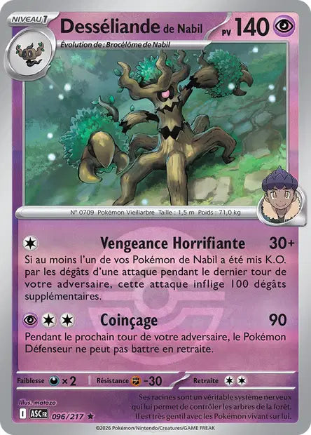 Desséliande de Nabil - ASC - 096/217 - Reverse Poké Ball - Héros Transcendants - NM - FR