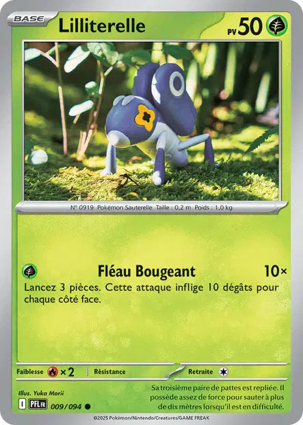 Lilliterelle - PFL - 009/094 - Non Reverse - Flammes Fantasmagoriques - NM - FR
