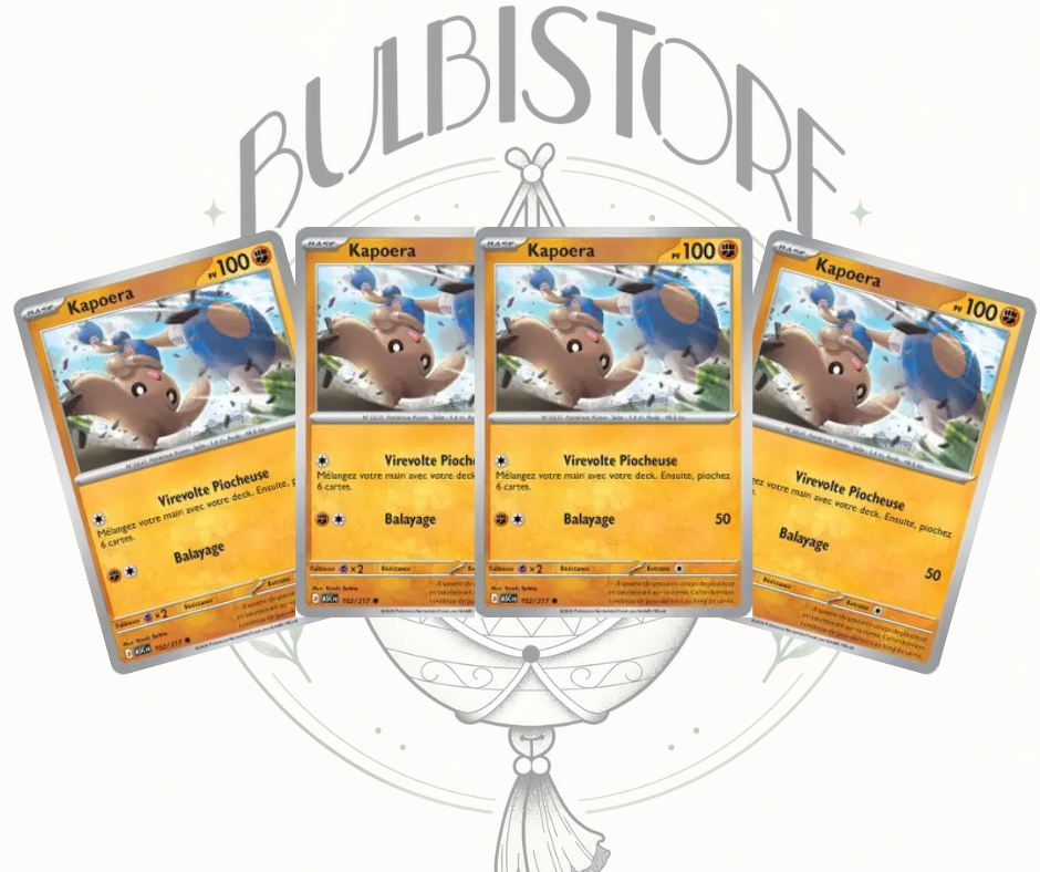 Playset x4 Kapoera - ASC - Non Reverse - Héros Transcendants - NM - FR