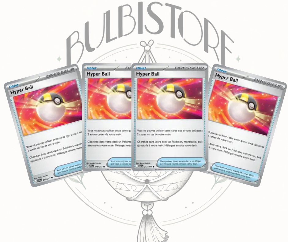 Playset x4 Hyper Ball - ASC - Non Reverse - Héros Transcendants - NM - FR