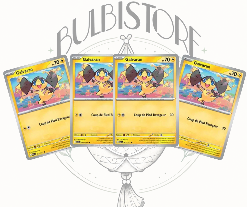 Playset x4 Galvaran - ASC - Non Reverse - Héros Transcendants - NM - FR