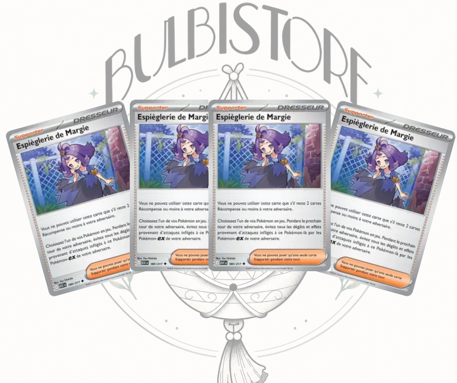 Playset x4 Espièglerie de Margie - ASC - Non Reverse - Héros Transcendants - NM - FR