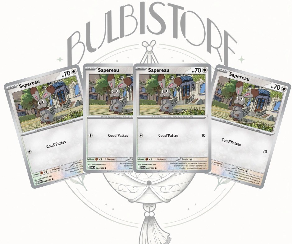 Playset x4 Sapereau - POR - Non Reverse - Équilibre Parfait - NM - FR