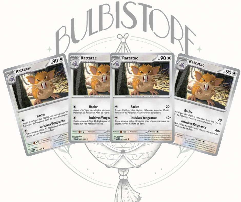 Playset x4 Rattatac - POR - Non Reverse - Équilibre Parfait - NM - FR