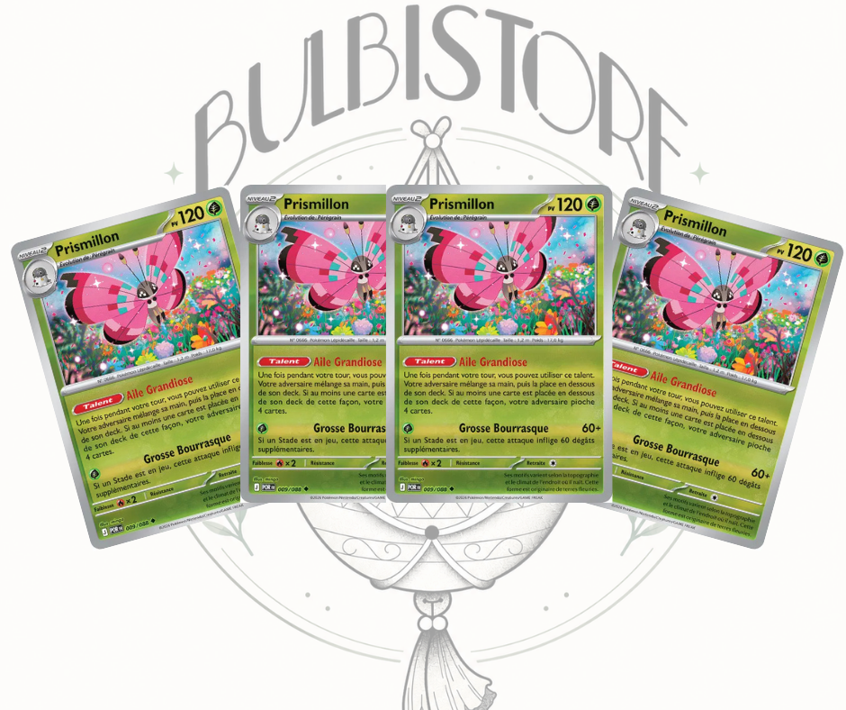 Playset x4 Prismillon - POR - Reverse - Équilibre Parfait - NM - FR