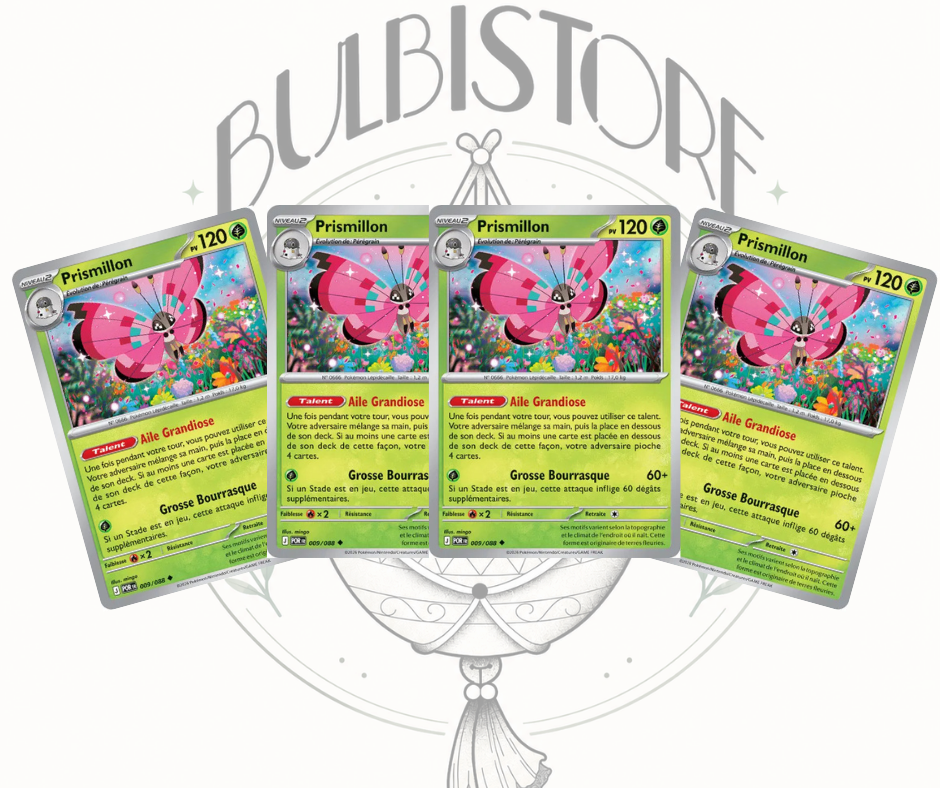 Playset x4 Prismillon - POR - Non Reverse - Équilibre Parfait - NM - FR