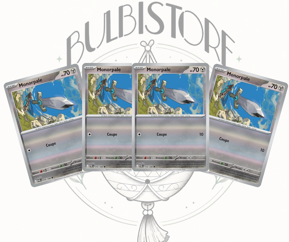 Playset x4 Monorpale - POR - Reverse - Équilibre Parfait - NM - FR
