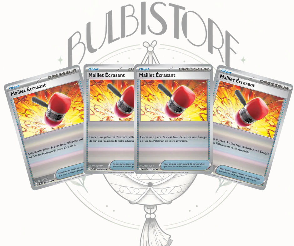 Playset x4 Maillet Écrasant - POR - Reverse - Équilibre Parfait - NM - FR