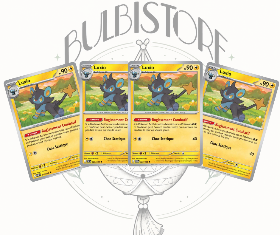 Playset x4 Luxio - POR - Reverse - Équilibre Parfait - NM - FR