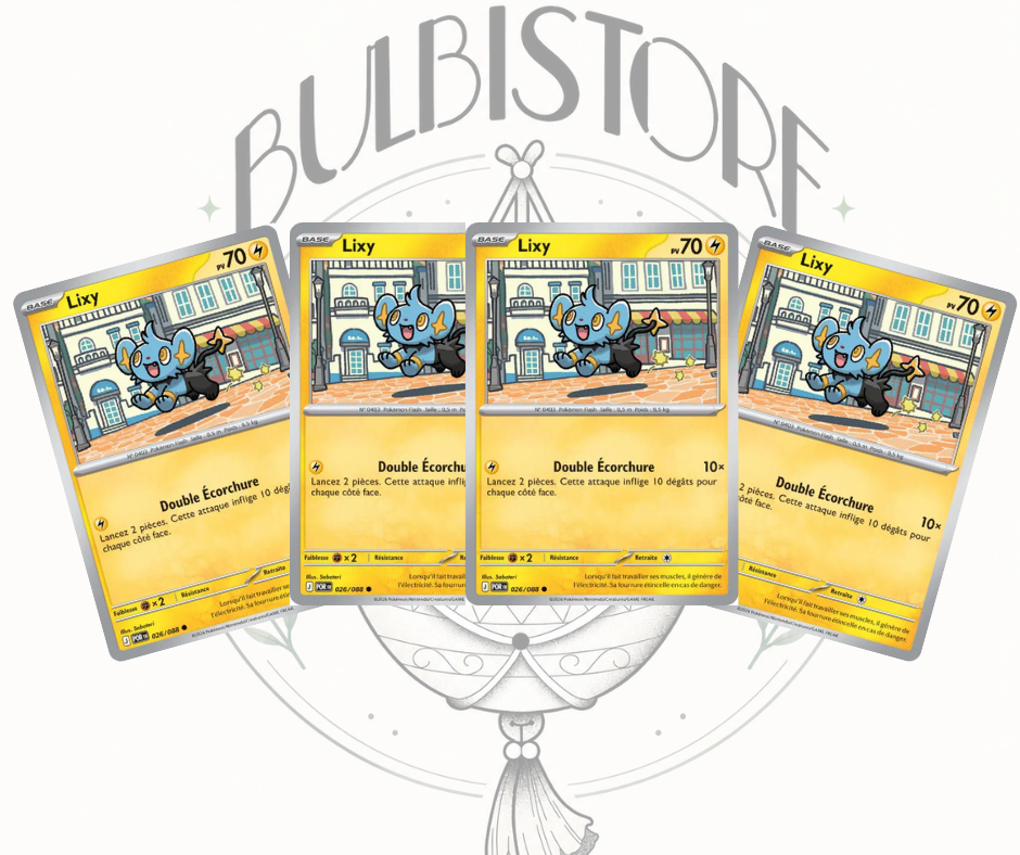 Playset x4 Lixy - POR - Non Reverse - Équilibre Parfait - NM - FR