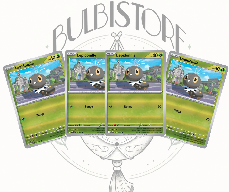 Playset x4 Lépidonille - POR - Reverse - Équilibre Parfait - NM - FR
