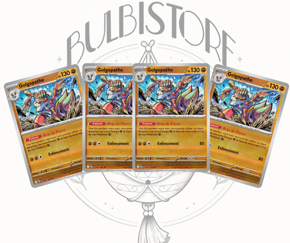 Playset x4 Golgopathe - POR - Reverse - Équilibre Parfait - NM - FR