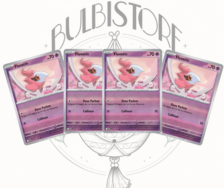 Playset x4 Fluvetin - POR - Reverse - Équilibre Parfait - NM - FR