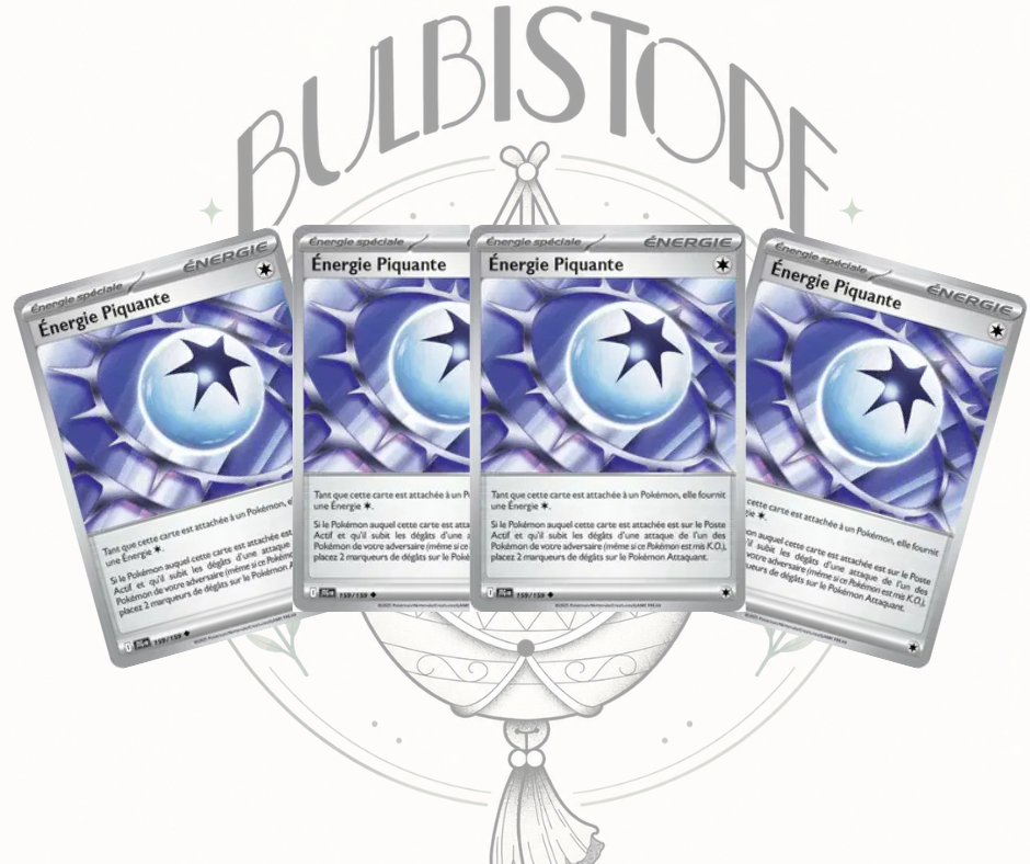 Playset x4 Énergie Piquante - JTG - Non Reverse - Aventures Ensemble - NM - FR