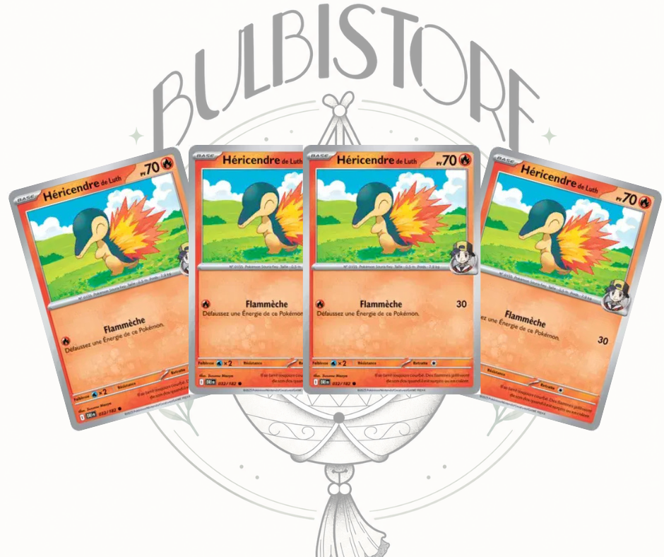Playset x4 Héricendre de Luth - DRI - Non Reverse - Rivalités Destinées - NM - FR