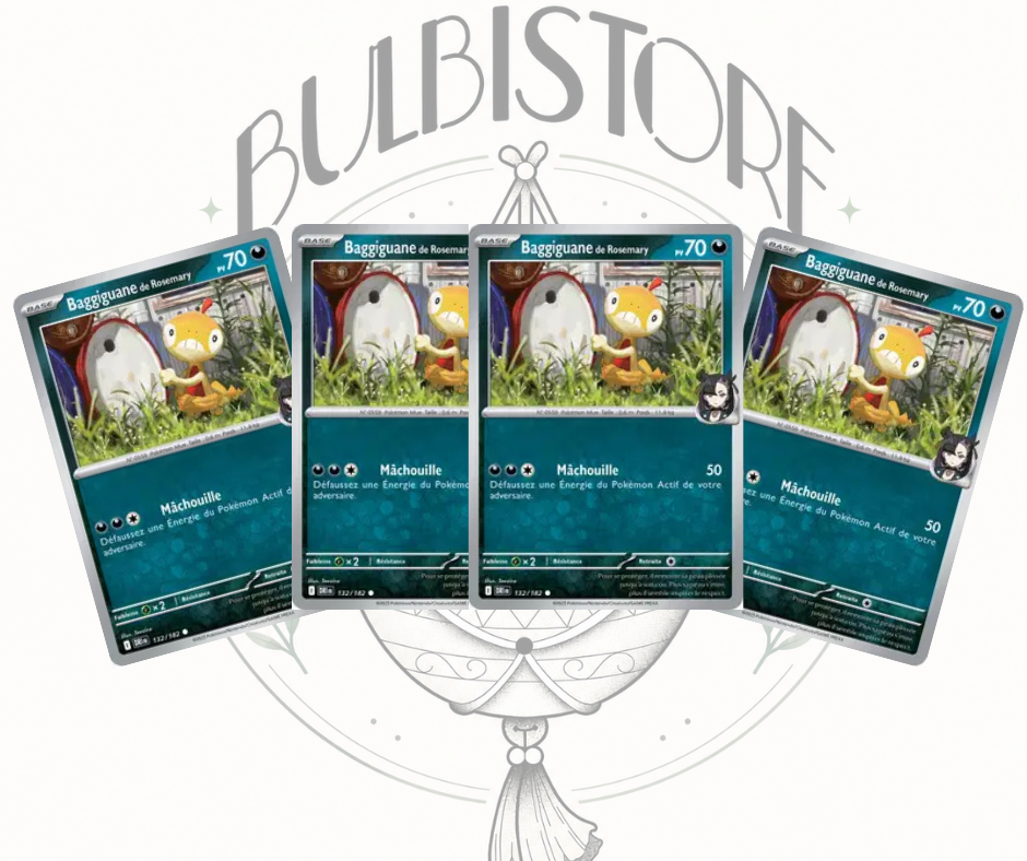 Playset x4 Baggiguane de Rosemary - DRI - Non Reverse - Rivalités Destinées - NM - FR