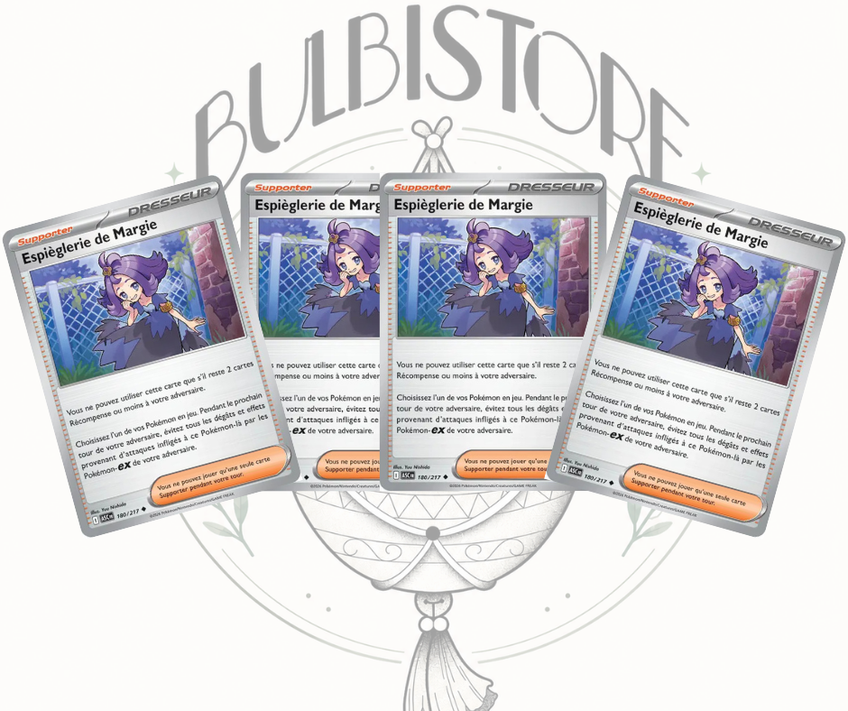 Playset x4 Espièglerie de Margie - ASC - Non Reverse - Héros Transcendants - NM - FR