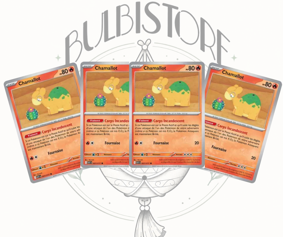 Playset x4 Chamallot - ASC - Non Reverse - Héros Transcendants - NM - FR