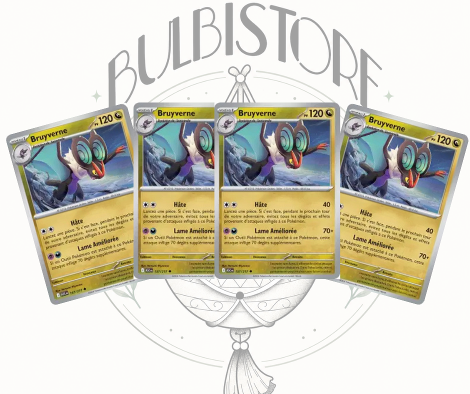 Playset x4 Bruyverne - ASC - Non Reverse - Héros Transcendants - NM - FR